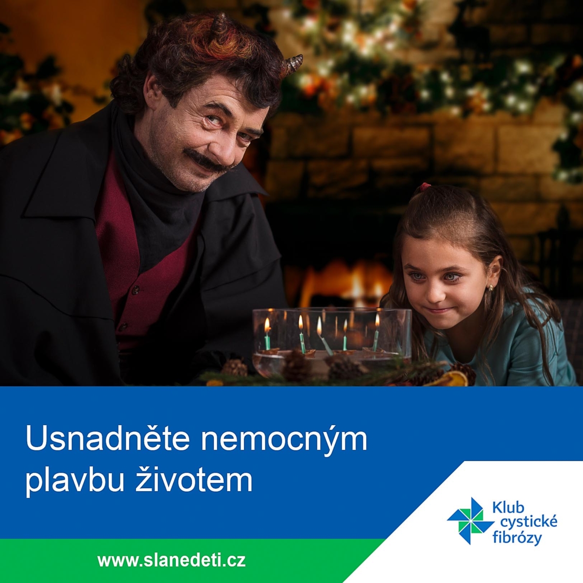 Anděl Páně 2 pomáhá - klíčový banner s Jiřím Dvořákem